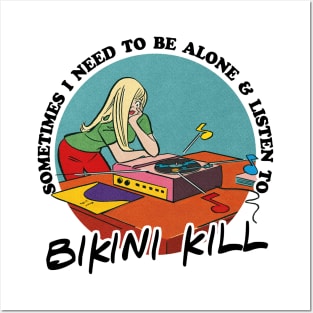 Bikini Kill / Music Obsessive Fan Design Posters and Art